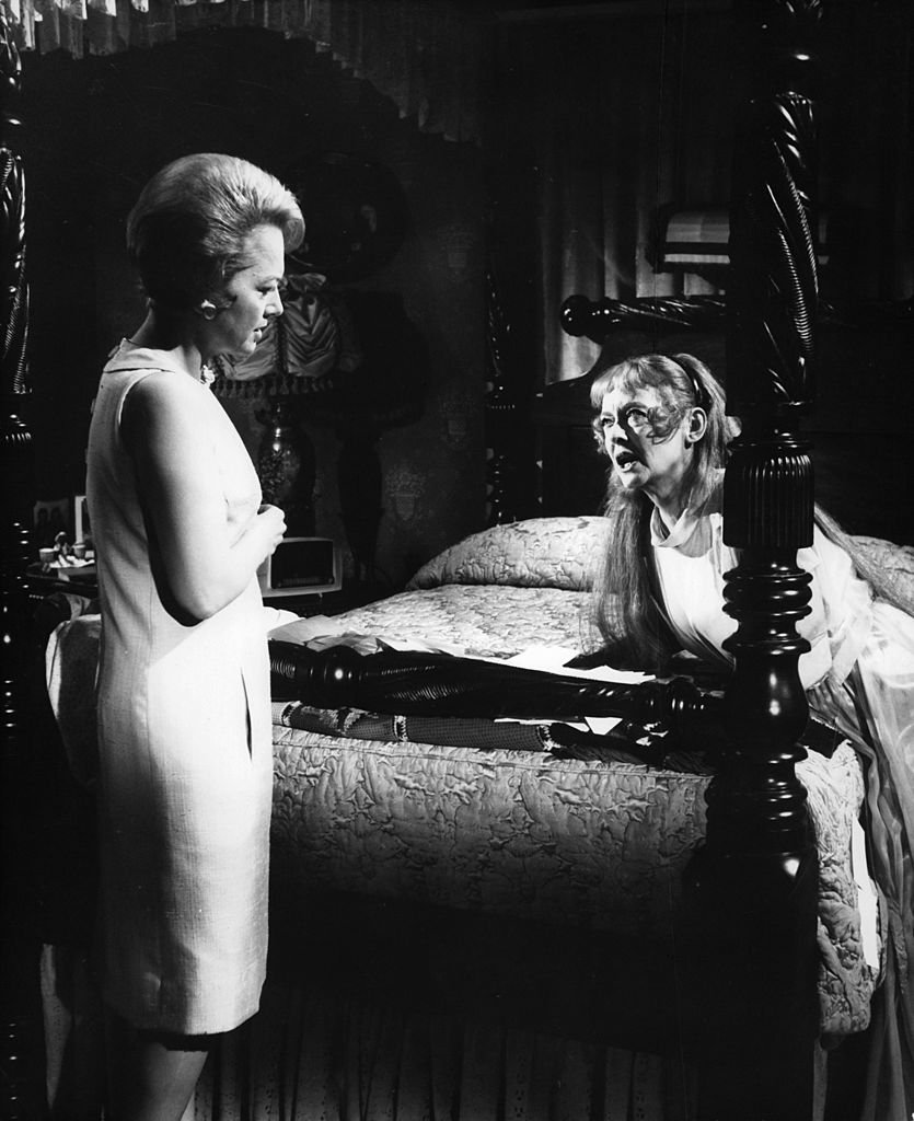 Image Credits: Getty Images / 20th Century-Fox/ | Olivia de Havilland and Bette Davis on "Hush...Hush, Sweet Charlotte" Image Credits: Getty Images / 20th Century-Fox/ | Olivia de Havilland and Bette Davis on "Hush...Hush, Sweet Charlotte"