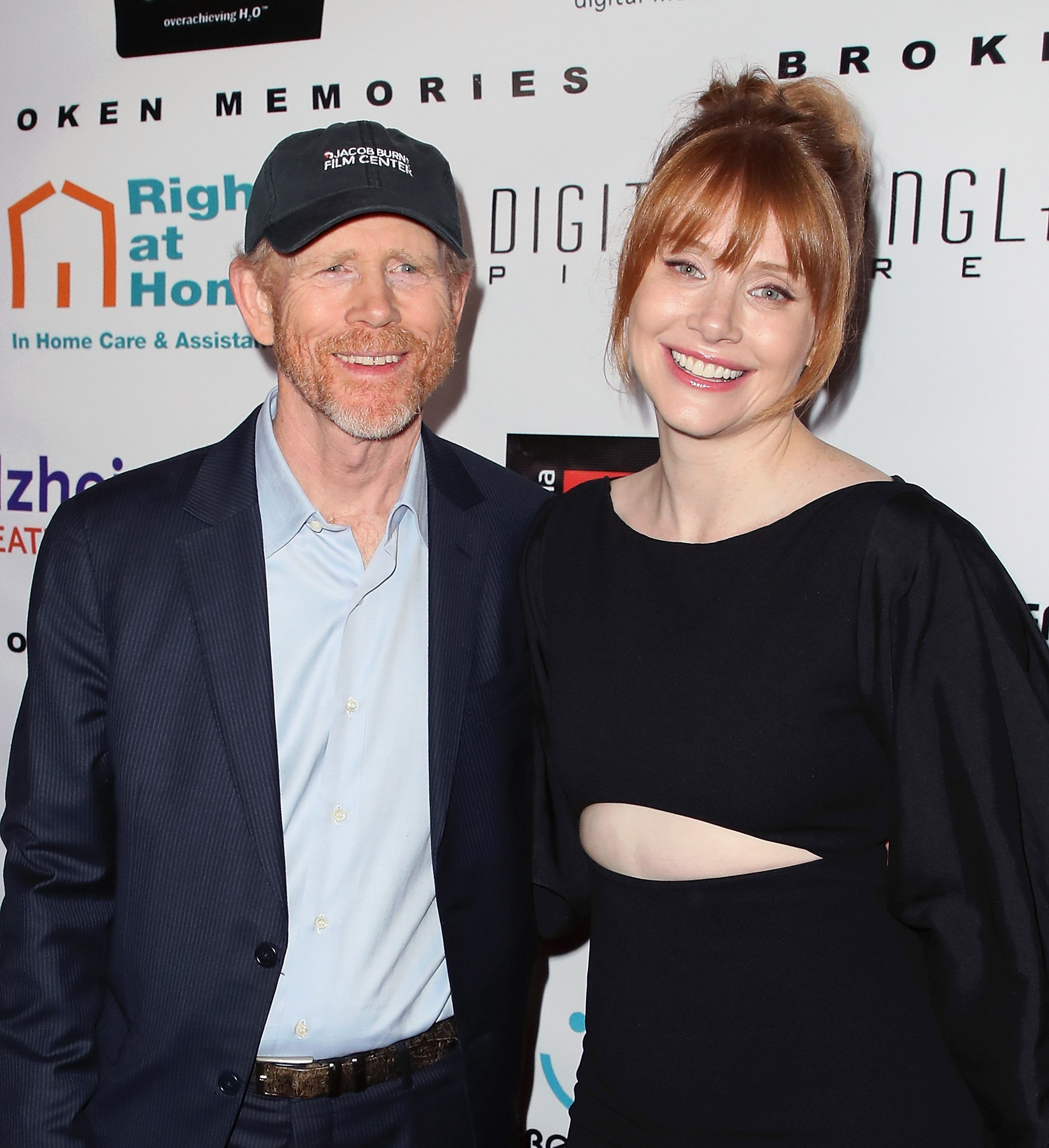 Famous Hollywood film director Ron Howard and his daughter Bryce Dallas Howard / Getty Images