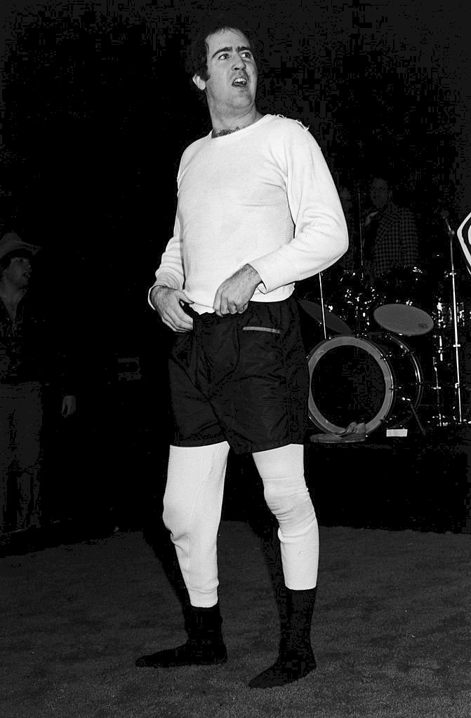 Image Credits: Getty Images / Andy Kaufman posing in Hollywood Image Credits: Getty Images / Andy Kaufman posing in Hollywood