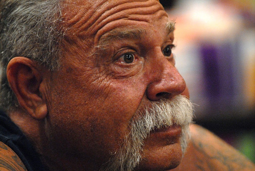 Image Credits: Getty Images / Jason Kempin / FilmMagic | Paul Teutul, Sr. during Paul Teutul Sr., Paul Teutul Jr., and Mikey Teutul in Store Appearance for Their New Book "Orange County Choppers - The Tale Of The Teutuls" - October 19, 2006 at Barnes @ Noble - Astor Place in New York City, New York, United States.