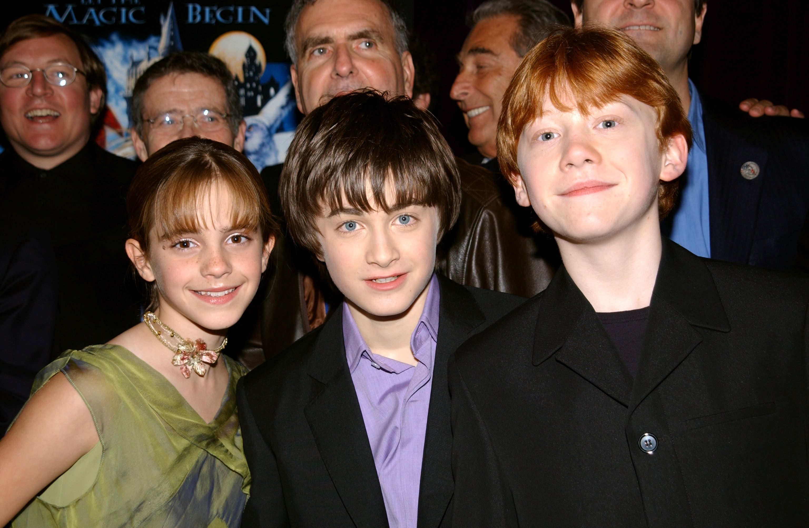 Daniel Radcliffe, Emma Watson and Rupert Grint/Photo:Getty Images