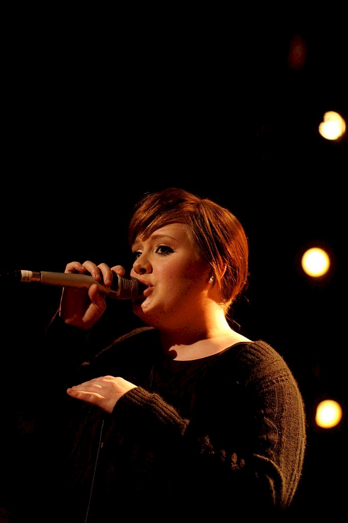 Image Credit: Getty Images / Adele performs at the Brit Awards 2008 Nominations Launch Party at the Roundhouse on January 14, 2007 in London, England. Image Credit: Getty Images / Adele performs at the Brit Awards 2008 Nominations Launch Party at the Roundhouse on January 14, 2007 in London, England.