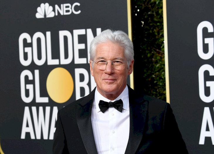 Richard Gere attending the Golden Globes/Photo:Getty Images
