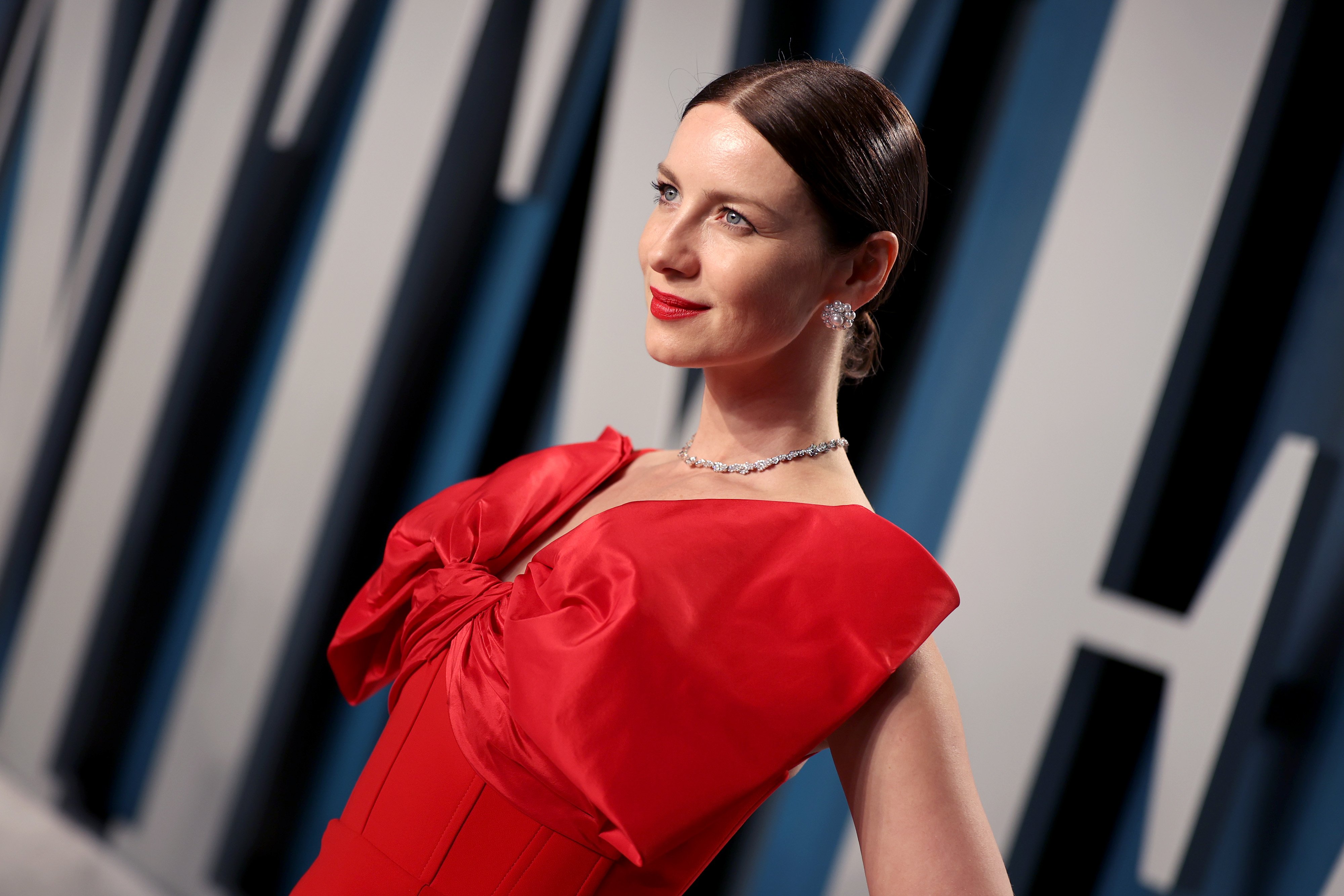 Caitriona Balfe attends the 2020 Vanity Fair Oscar Party / Getty Images Caitriona Balfe attends the 2020 Vanity Fair Oscar Party / Getty Images