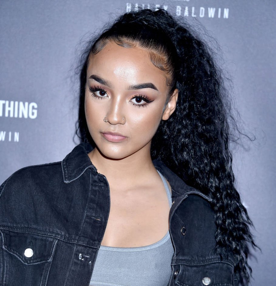 Image Credit: Getty Images / Lexii Alijai attends PrettyLittleThing X Hailey Baldwin in West Hollywood, California.