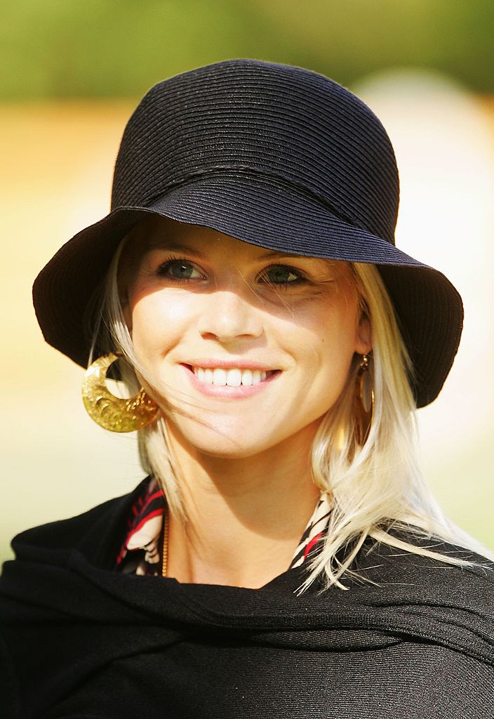 Image Credits: Getty Images / Andrew Redington | Elin Woods smiles as USA and European team wives prepare to travel to The Curragh racecourse for the Wives Race Day prior to the start of the 2006 Ryder Cup at The K Club on September 19, 2006 in Straffan, Co. Kildare, Ireland. Image Credits: Getty Images / Andrew Redington | Elin Woods smiles as USA and European team wives prepare to travel to The Curragh racecourse for the Wives Race Day prior to the start of the 2006 Ryder Cup at The K Club on September 19, 2006 in Straffan, Co. Kildare, Ireland.