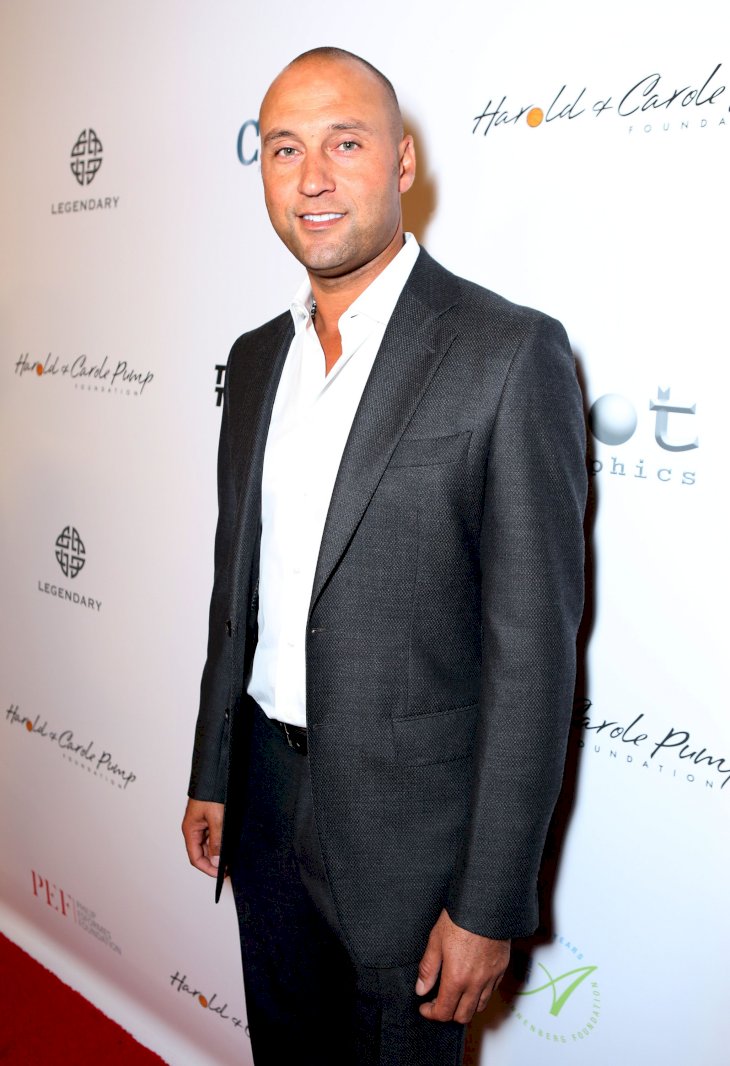 CENTURY CITY, CA - AUGUST 07: Baseball player Derek Jeter attends the 15th annual Harold & Carole Pump Foundation gala at the Hyatt Regency Century Plaza on August 7, 2015 in Century City, California. (Photo by Tiffany Rose/Getty Images for Harold & Carole Pump Foundation)