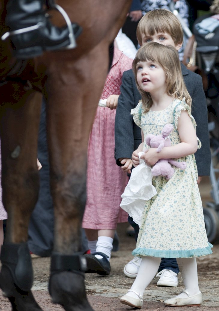 Image Credit: Getty Images/UK Press via Getty Images/Antony Jones | Little Eliza at the Trooping The Colour in 2011