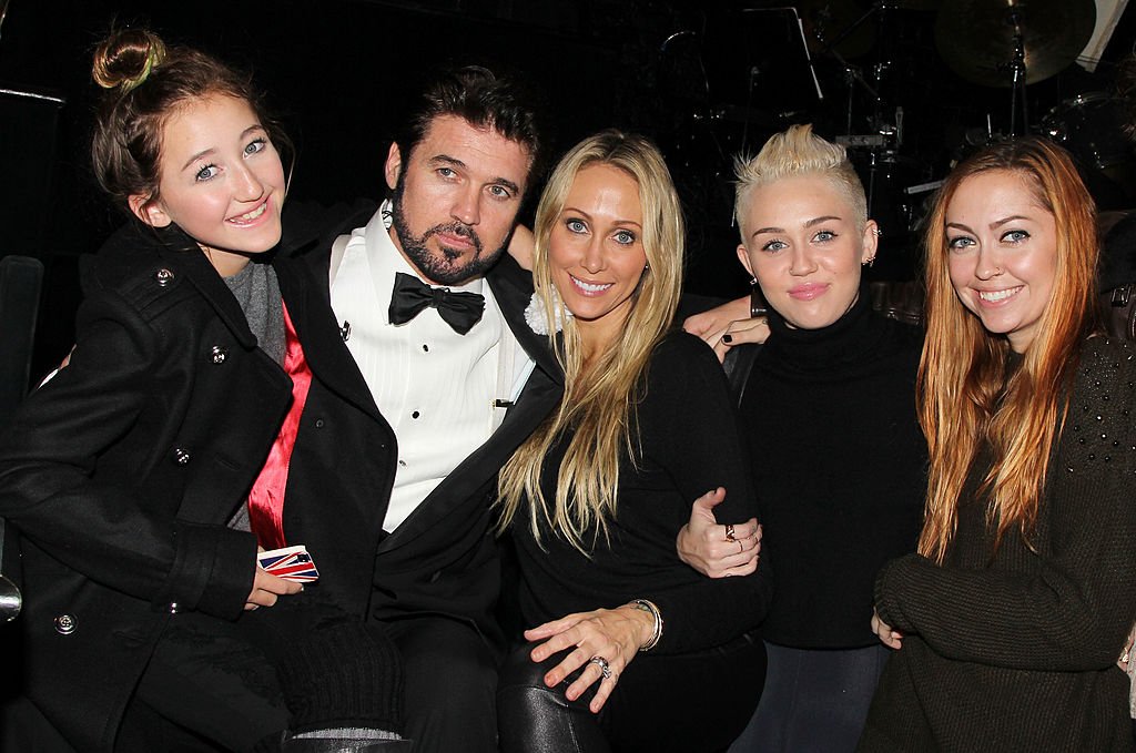 Image Credits: Getty Images / Bruce Glikas/FilmMagic | Billy Ray and his family in 2012