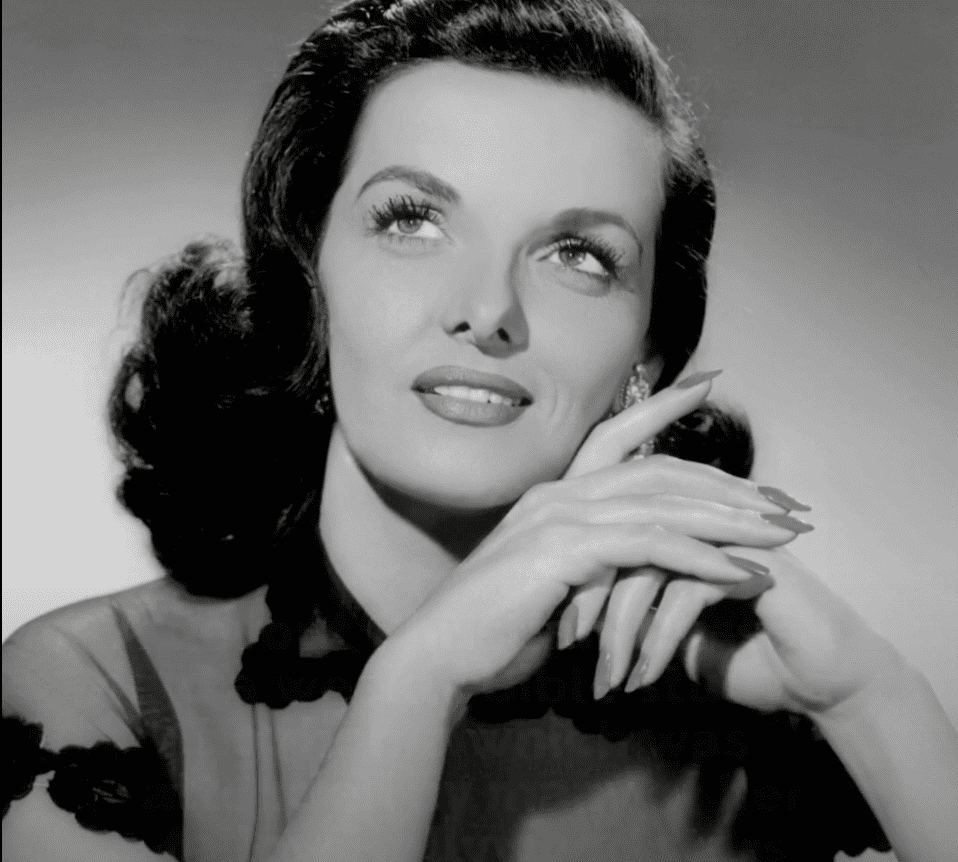 Image Source: Youtube/Cladrite Radio/Portrait of Jane Russell