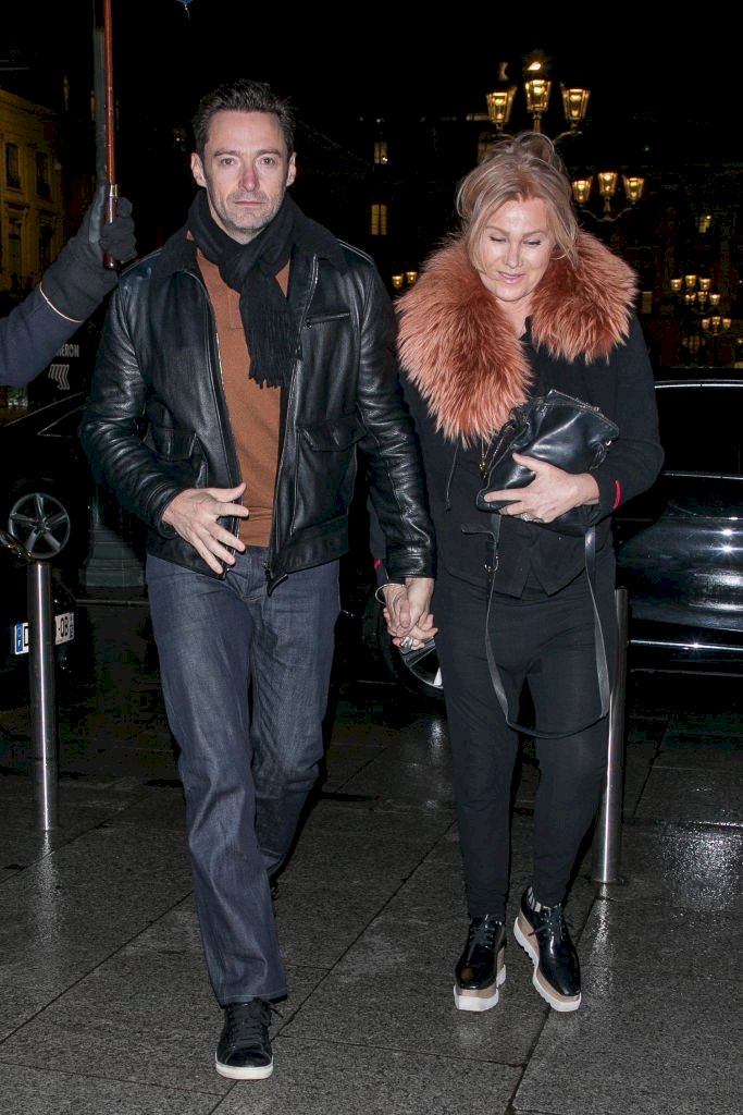 Image Credit: Getty Images / Deborra-lee Furness and Hugh Jackman attend an event.