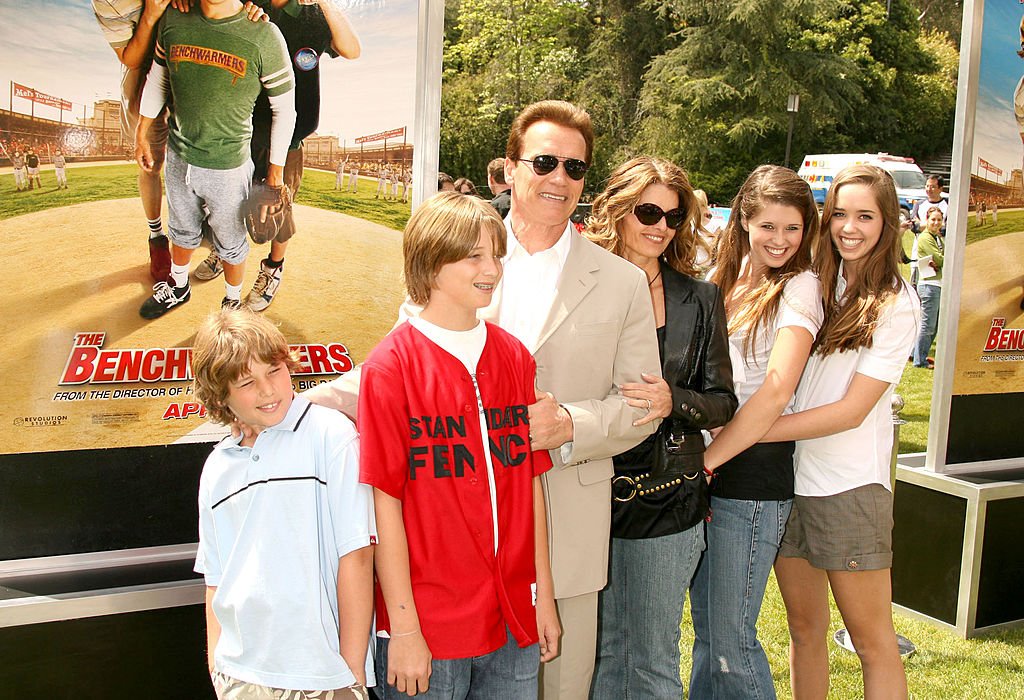Image Credits: Getty Images / Jeffrey Mayer / WireImage | Arnold Schwarzenegger, Maria Shriver and family during "The Benchwarmers" Los Angeles Premiere - Arrivals and Baseball Game at Sunset Canyon Recreation Center - UCLA Campus in Los Angeles, California, United States. Image Credits: Getty Images / Jeffrey Mayer / WireImage | Arnold Schwarzenegger, Maria Shriver and family during "The Benchwarmers" Los Angeles Premiere - Arrivals and Baseball Game at Sunset Canyon Recreation Center - UCLA Campus in Los Angeles, California, United States.