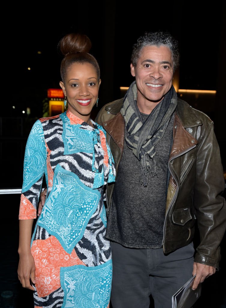 Image Credits: Getty Images / Michael Tullberg | Dominic Hoffman and guest attend the opening night of "Lackawanna Blues" at Mark Taper Forum on March 13, 2019 in Los Angeles, California. Image Credits: Getty Images / Michael Tullberg | Dominic Hoffman and guest attend the opening night of "Lackawanna Blues" at Mark Taper Forum on March 13, 2019 in Los Angeles, California.