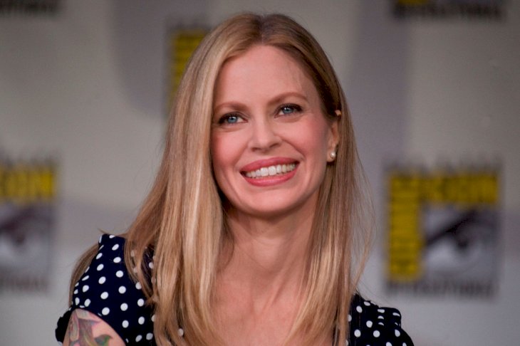 Getty Images/Wendy Redfern | Kristin Bauer van Straten speaks on stage during day one of Comic-Con 2011 held at the San Diego Convention Center on July 21, 2011 in San Diego, California.