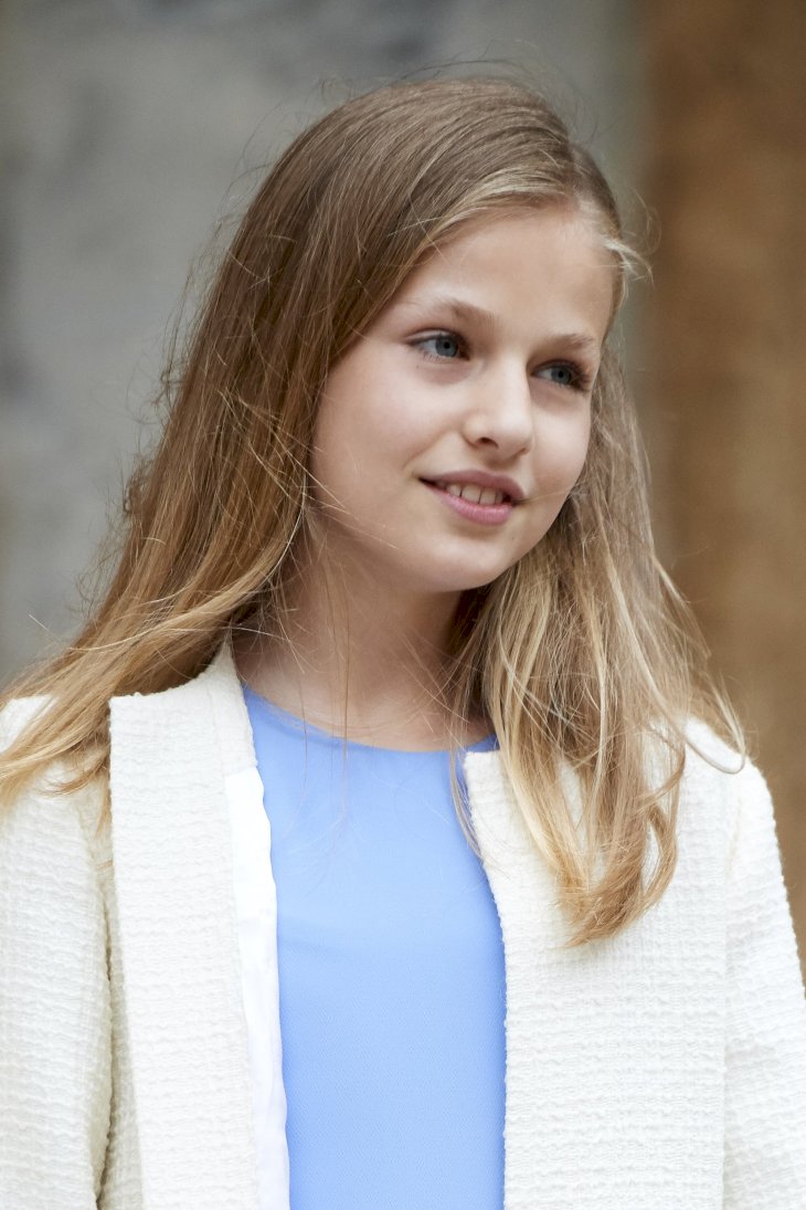 Image Credit: Getty Images / Princess Leonor at a public event.
