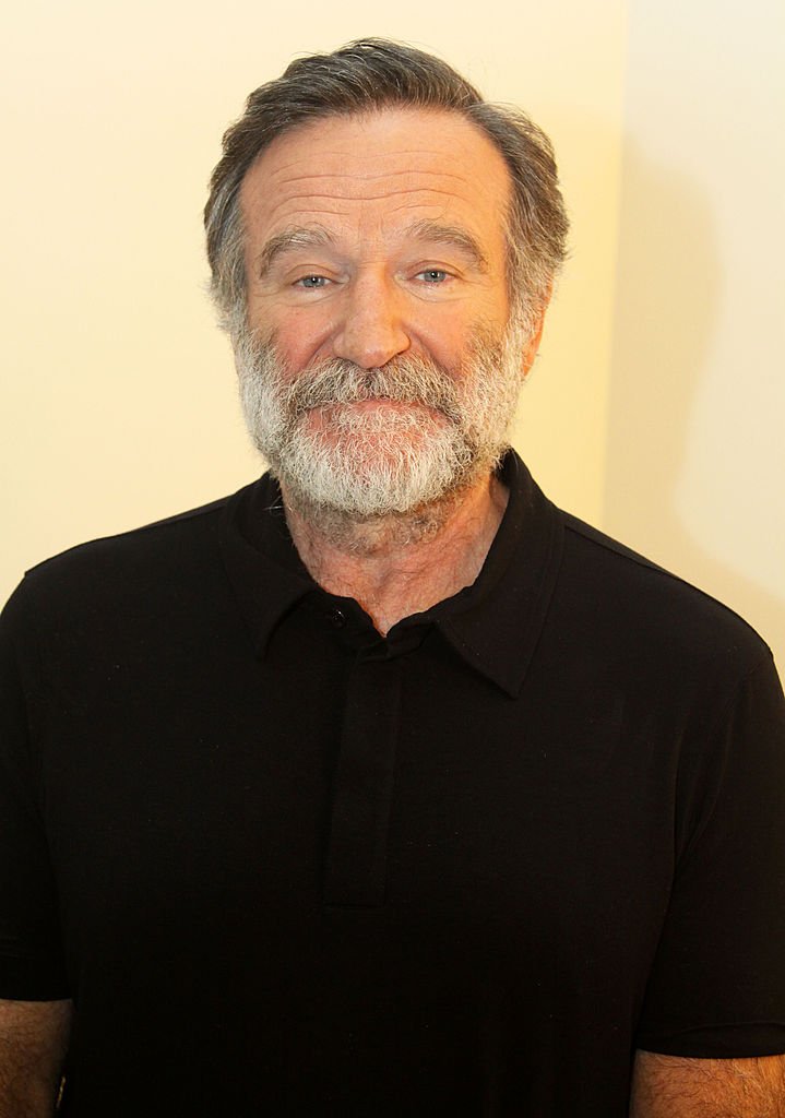 Image Credits: Getty Images / Bruce Glikas / FilmMagic | Robin Williams poses at the "Bengal Tiger at the Baghdad Zoo" Broadway cast photo call at The New 42nd Street Studios on February 16, 2011 in New York City. Image Credits: Getty Images / Bruce Glikas / FilmMagic | Robin Williams poses at the "Bengal Tiger at the Baghdad Zoo" Broadway cast photo call at The New 42nd Street Studios on February 16, 2011 in New York City.