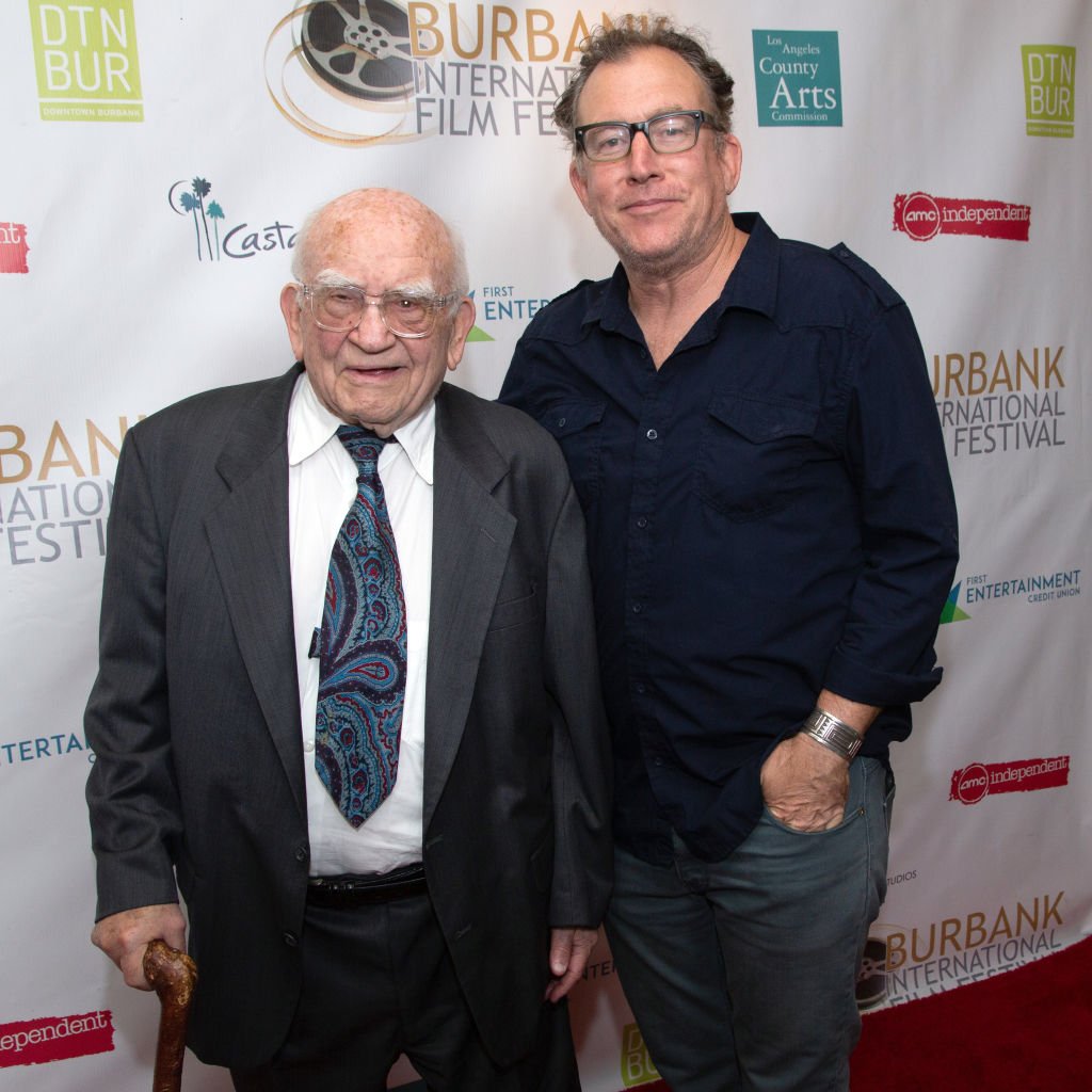Image Credits: Getty Images | Matt Asner and his father Ed Asner