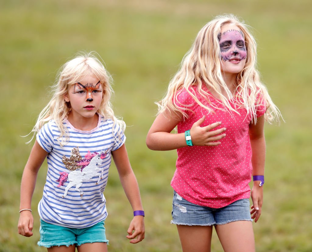 Image Credit: Getty Images / Isla Phillips and Savannah Phillips, seen wearing animal design face paint at Gatcombe Park on August 4, 2019 in Stroud, England. Image Credit: Getty Images / Isla Phillips and Savannah Phillips, seen wearing animal design face paint at Gatcombe Park on August 4, 2019 in Stroud, England.