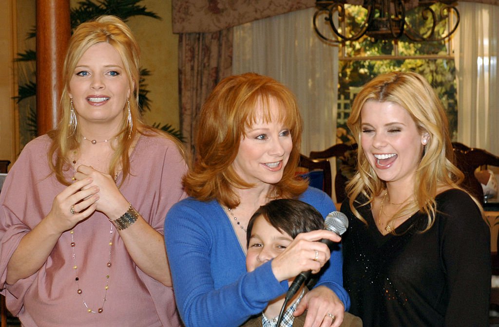 Image Credit: Getty Images / "Reba" 100th Episode Celebration features some of the cast members including Reba McEntire and Joanna Garcia