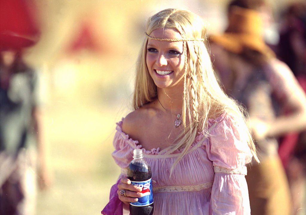 Image Credit: Getty Images / Singer Britney Spears takes part in a new Pepsi commercial in this photo. Pepsi's Super Bowl commercial will feature Britney Spears in a ninety second spot and a thirty second spot. Image Credit: Getty Images / Singer Britney Spears takes part in a new Pepsi commercial in this photo. Pepsi's Super Bowl commercial will feature Britney Spears in a ninety second spot and a thirty second spot.