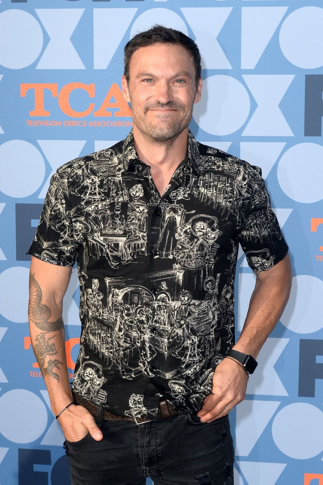 Brian Austin Green arrives at FOX Summer TCA 2019 All-Star Party at Fox Studios on 2019 in Los Angeles/Photo:Getty Images