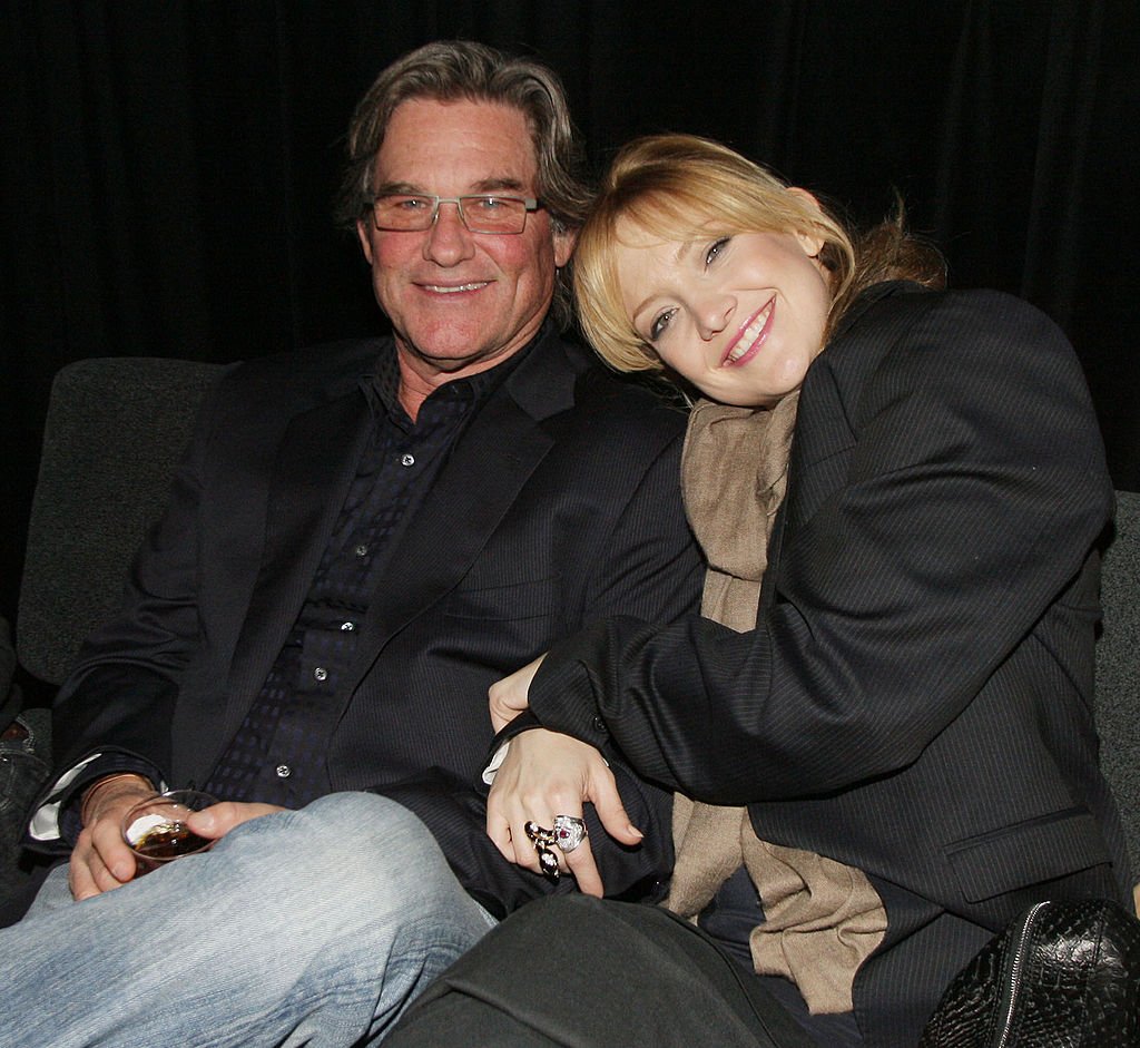 Image Credits: Getty Images / Chris Polk / WireImage | Kurt Russell and Kate Hudson attend the Hyde Lounge at Audi Forum Phoenix on February 2, 2008 in Phoenix, Arizona.