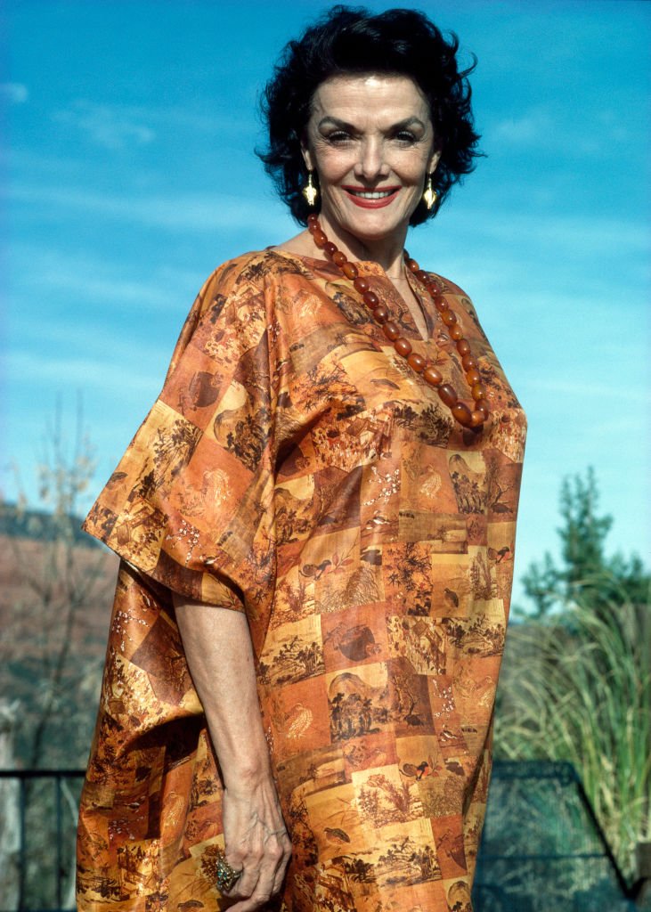Image Source: Getty Images/Eamonn McCabe/Popperfoto /American film actress Jane Russell at home in Sedona, Arizona, circa 1988