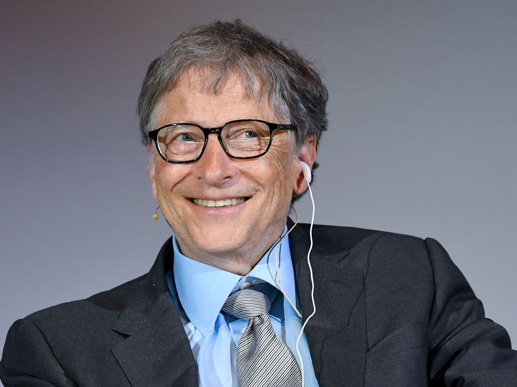 Image Credit: Getty Images / Germany, Berlin: Bill Gates, Microsoft founder, at the discussion "Innovation potential in Africa” in 2018. Image Credit: Getty Images / Germany, Berlin: Bill Gates, Microsoft founder, at the discussion "Innovation potential in Africa” in 2018.