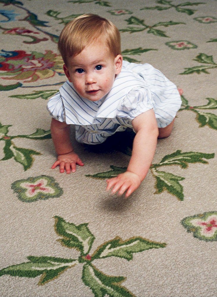 Image Credit: Getty Images / Prince Harry as a baby.