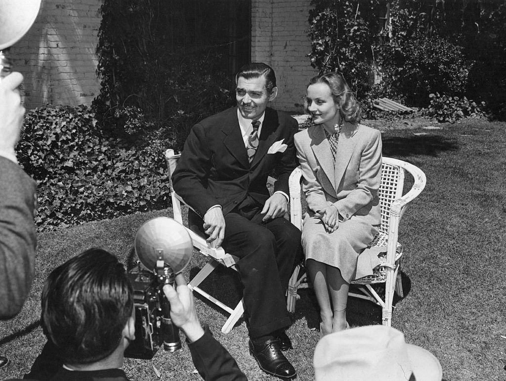 Image Credit: Getty Images / American film star Clark Gable (1901-1960) being interviewed with his third wife Carole Lombard (1908-1942) just after their marriage. Image Credit: Getty Images / American film star Clark Gable (1901-1960) being interviewed with his third wife Carole Lombard (1908-1942) just after their marriage.