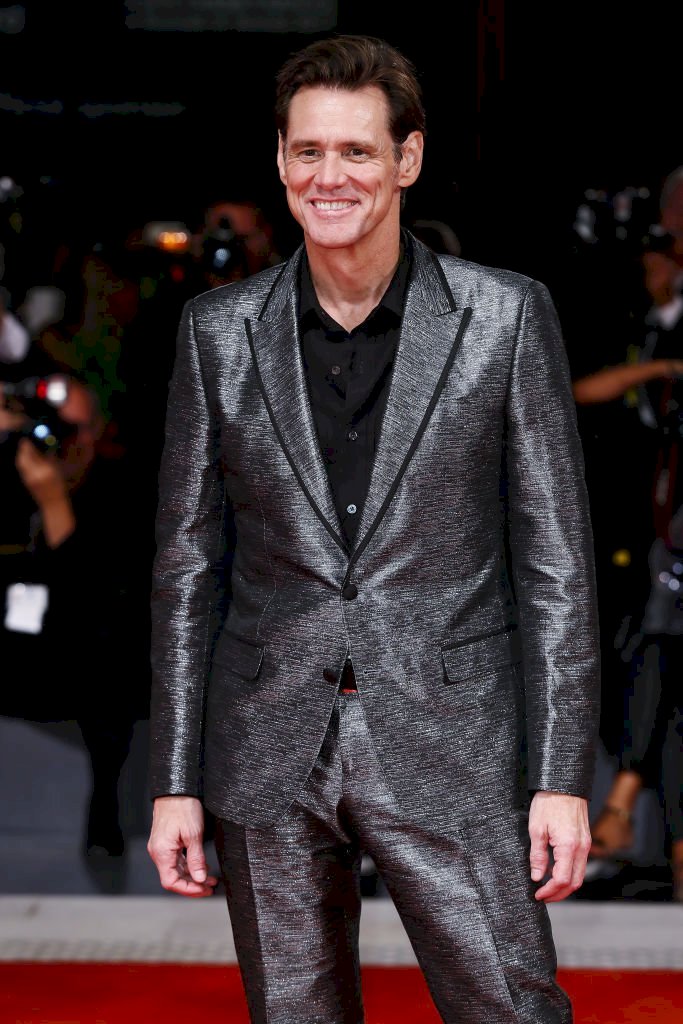 Image Credits: Getty Images / Jim Carrey walks the red carpet ahead of the "Jim & Andy: The Great Beyond" Image Credits: Getty Images / Jim Carrey walks the red carpet ahead of the "Jim & Andy: The Great Beyond"