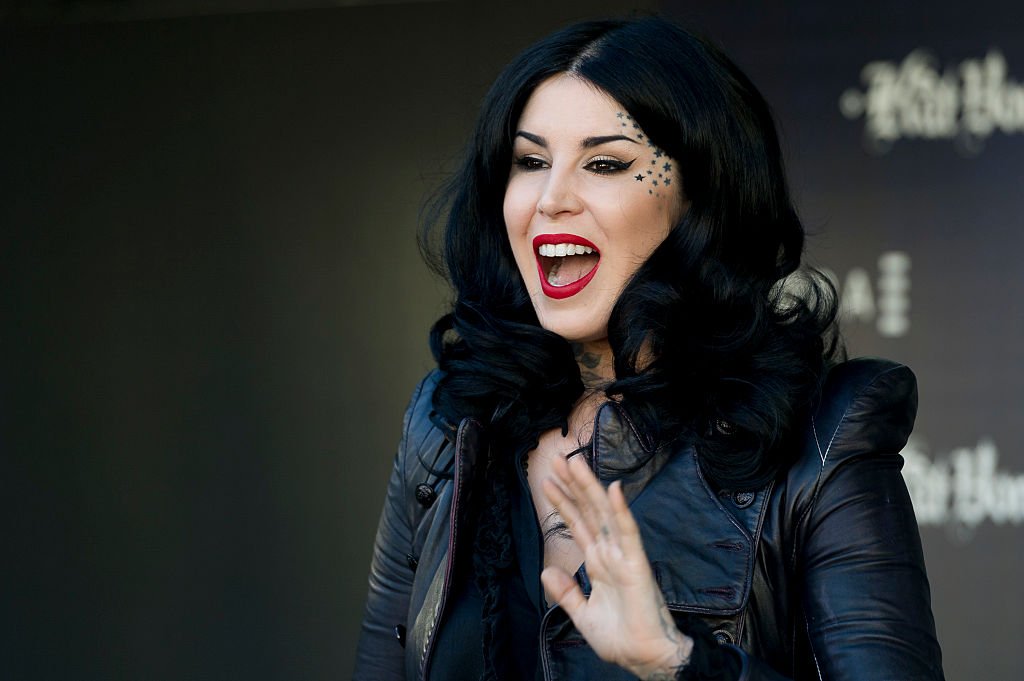 Image Credits: Getty Images / Juan Naharro Gimenez / WireImage | Kat Von D attends Sephora Urban Art Installation at Sphora on September 29, 2016 in Madrid, Spain. Image Credits: Getty Images / Juan Naharro Gimenez / WireImage | Kat Von D attends Sephora Urban Art Installation at Sphora on September 29, 2016 in Madrid, Spain.