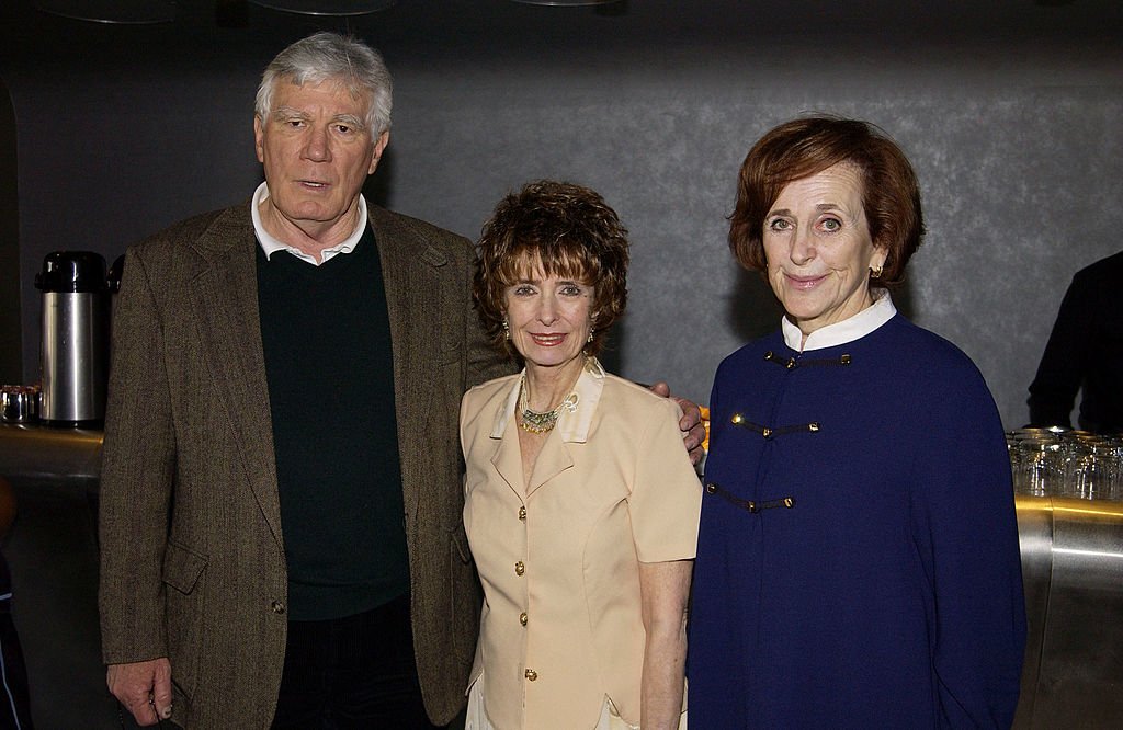 Actor Mitchell Ryan, actress Margaret O'Brien, SAG Foundation executive director Marcia Smith pose for a photograph during the Screen Actors Guild's "Conversations - For Kids" at the Pacific Design Center April 26, 2003 | Image Source: Getty Images