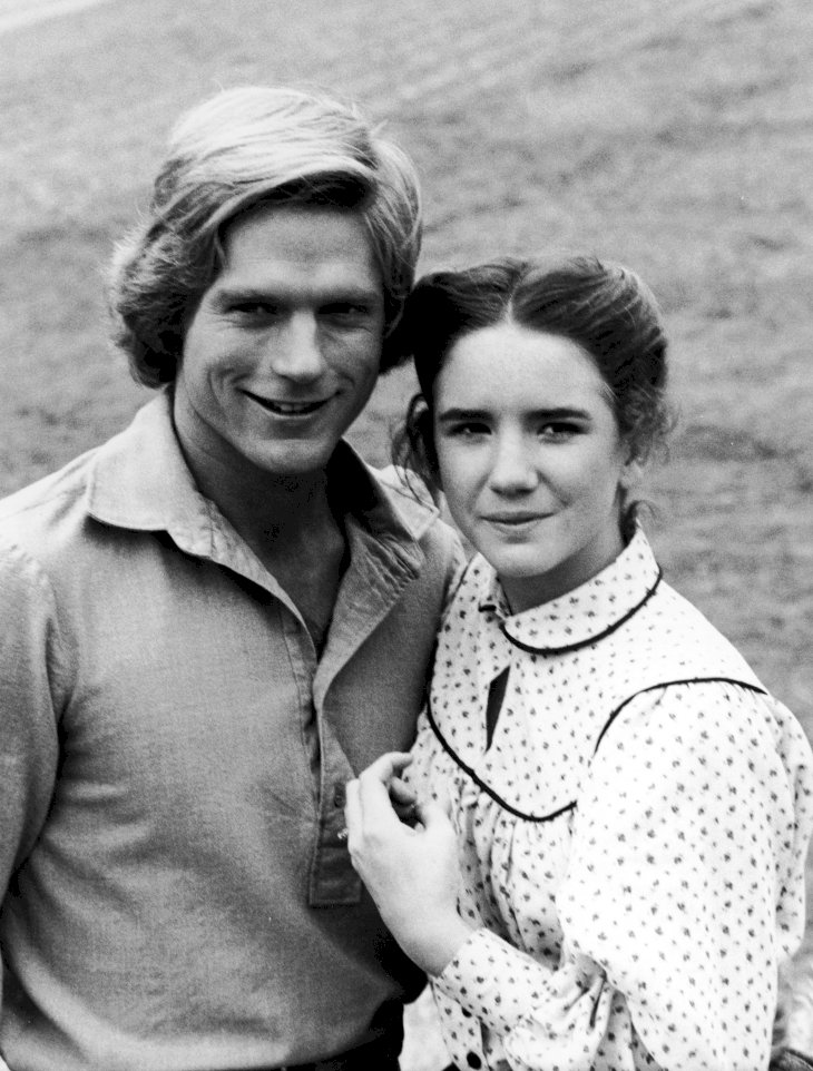 Image Credit: Getty Images/NBC Television | Dean Butler as Wilder and Melissa Gilbert as Laura