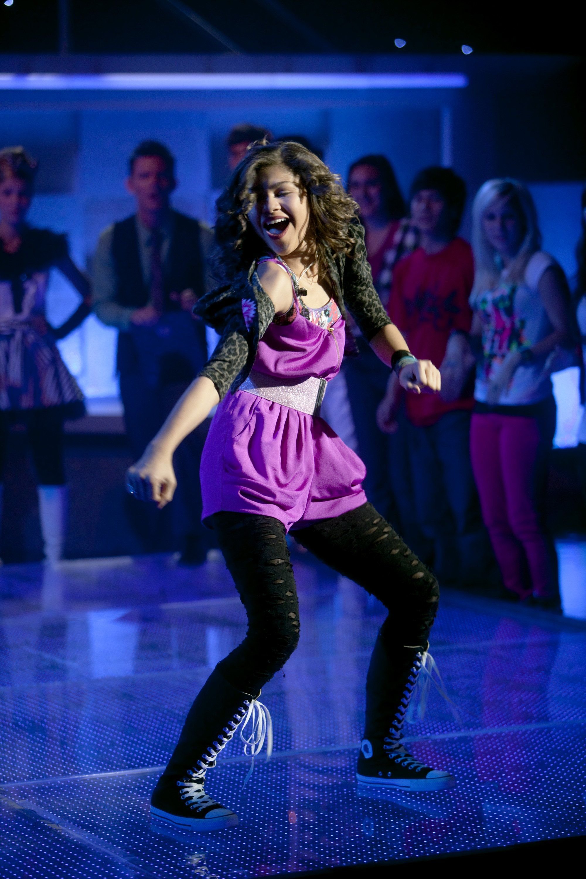 Zendaya starring in 'Shake It Up' / Getty Images