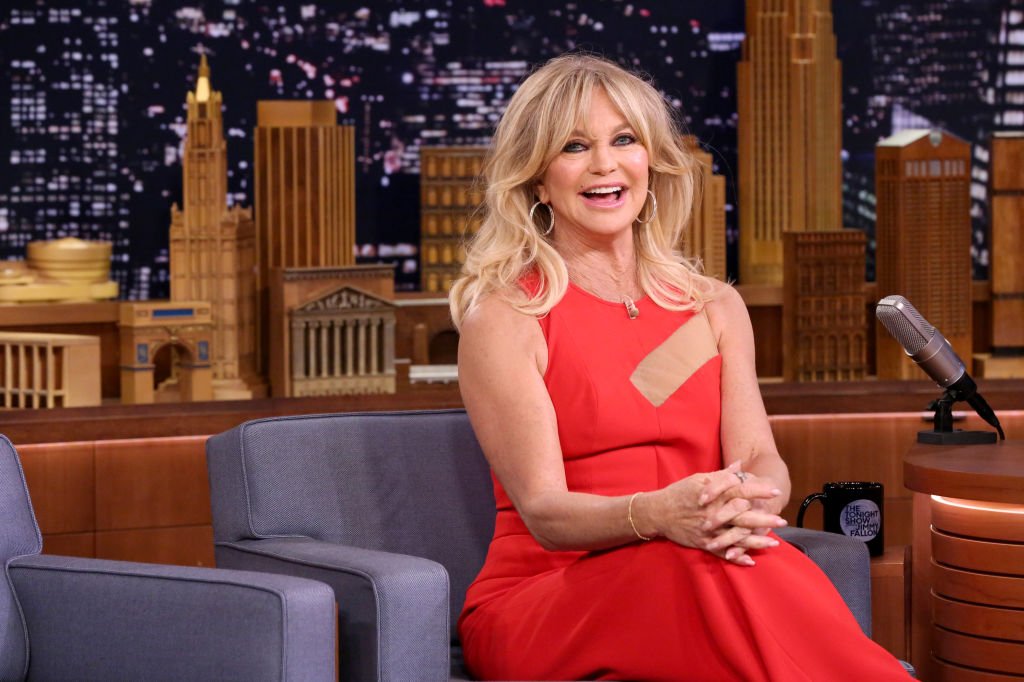 Image Credit: Getty Images / Actress Goldie Hawn during an interview on May 1, 2017 with Jimmy Fallon. Image Credit: Getty Images / Actress Goldie Hawn during an interview on May 1, 2017 with Jimmy Fallon.