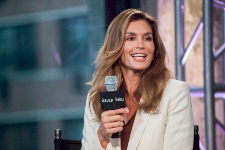 Cindy Crawford appears on the BUILD series/Photo:Getty Images
