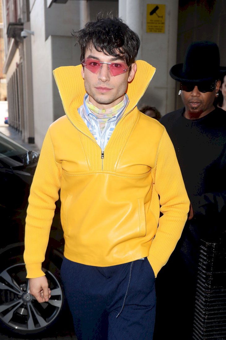 Image Credit: Getty Images / Ezra Miller in public.