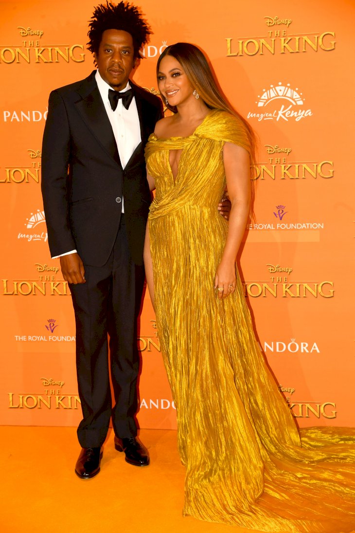 Image Credit: Getty Images/PA Images via Getty Images/Ian West | Jay-z and Beyonce attending Disney's The Lion King European Premiere
