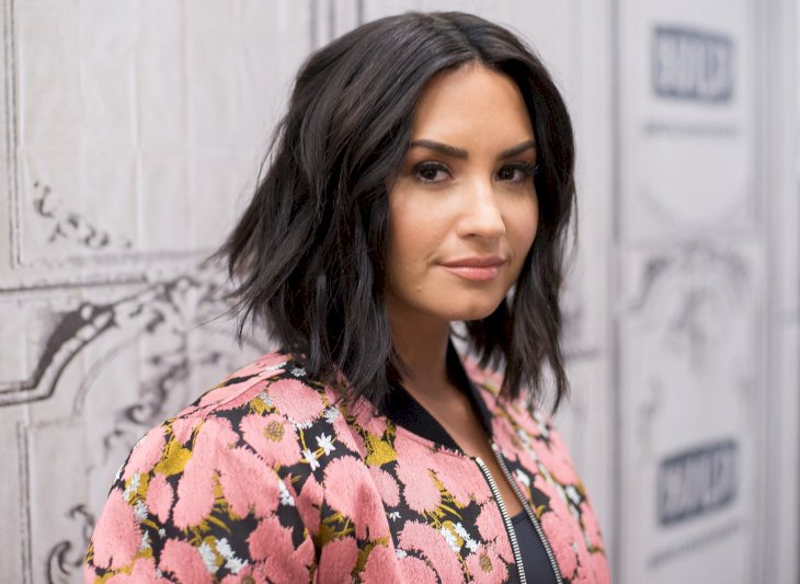 Demi Lovato attends Build Series to discuss "Smurfs: The Lost Village" at Build Studio on March 20, 2017 in New York City. (Photo by Mike Pont/FilmMagic)