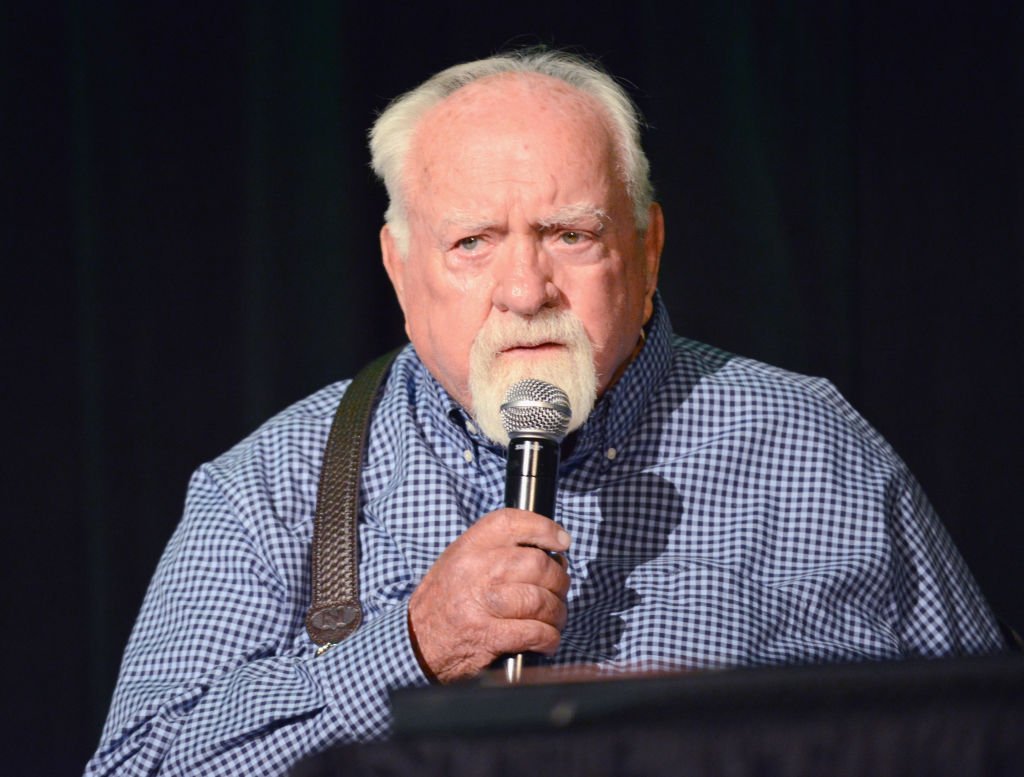 Image Source: Getty Images/Albert L. Ortega| Actor Wilford Brimley attends Day 2 of the 2017 Son Of Monsterpalooza Convention held at Marriott Burbank Airport Hotel on September 16, 2017 in Burbank, California Image Source: Getty Images/Albert L. Ortega| Actor Wilford Brimley attends Day 2 of the 2017 Son Of Monsterpalooza Convention held at Marriott Burbank Airport Hotel on September 16, 2017 in Burbank, California