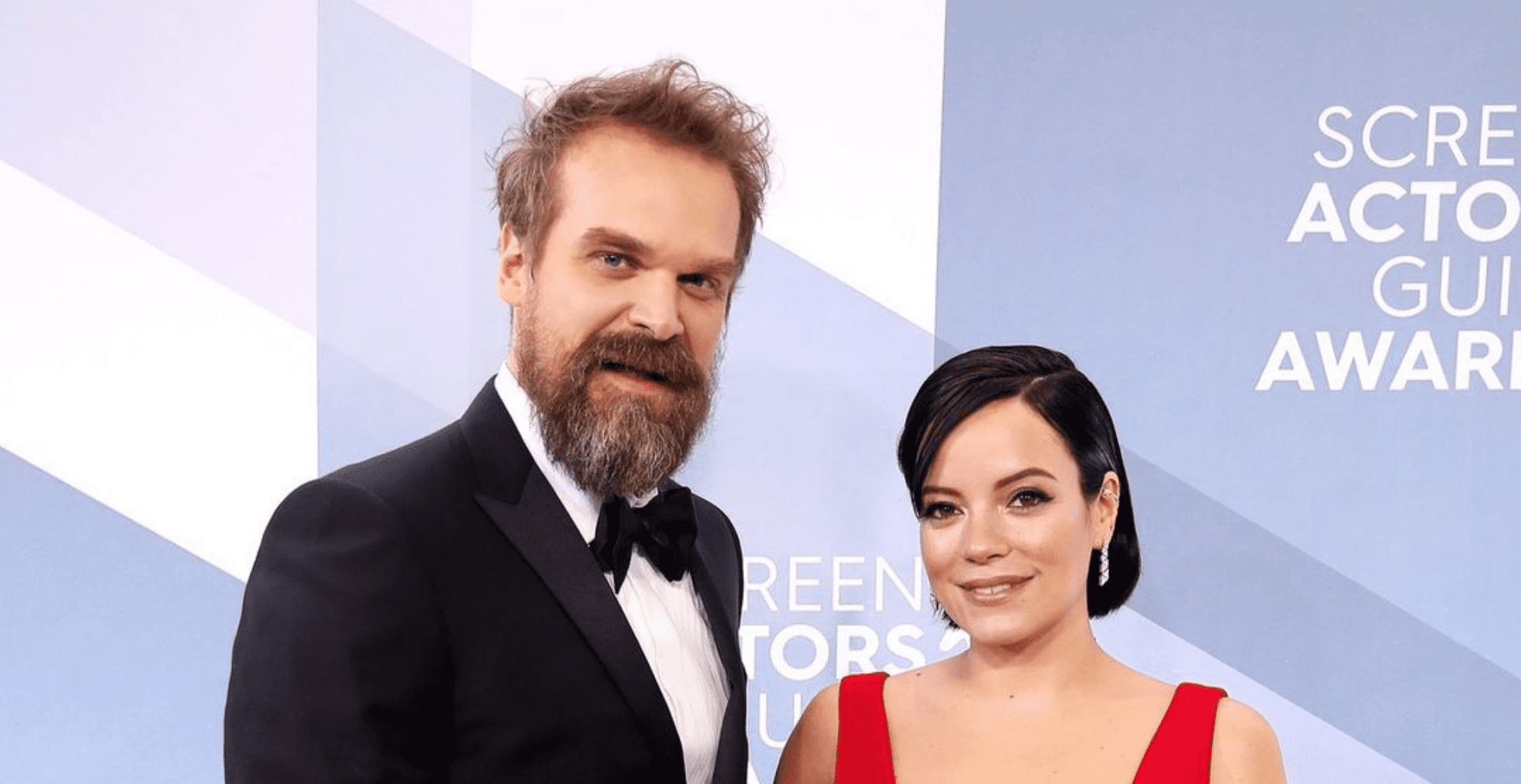Lily Allen and David Harbour/Photo:Getty Images