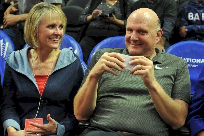 Image Credits: Getty Images / Allen Berezovsky | Connie Ballmer and Steve Ballmer.