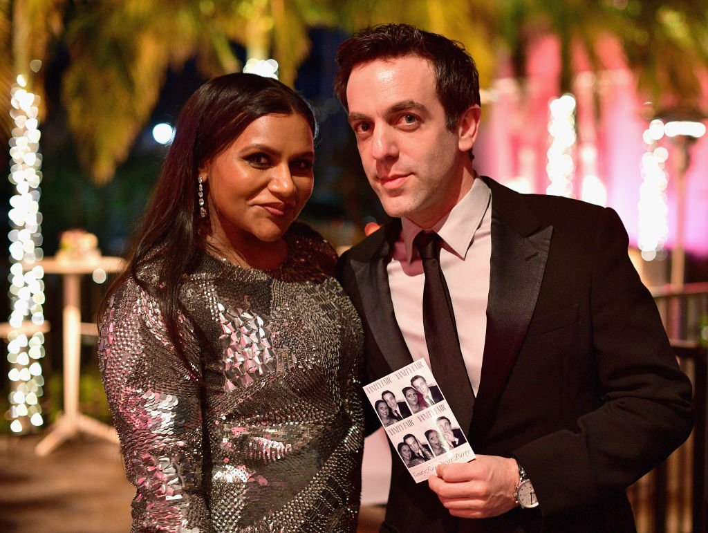 Image Source: Getty Images/Matt Winkelmeyer/VF19/Mindy Kaling (L) and B. J. Novak attend the 2019 Vanity Fair Oscar Party hosted by Radhika Jones at Wallis Annenberg Center for the Performing Arts on February 24, 201