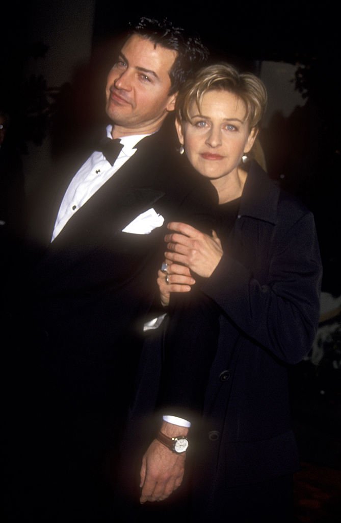 Image Source: Getty Images/Barry King| Vance DeGeneres and Ellen DeGeneres during The 52nd Annual Golden Globe Awards at Beverly Hilton Hotel in Beverly Hills, California, United States