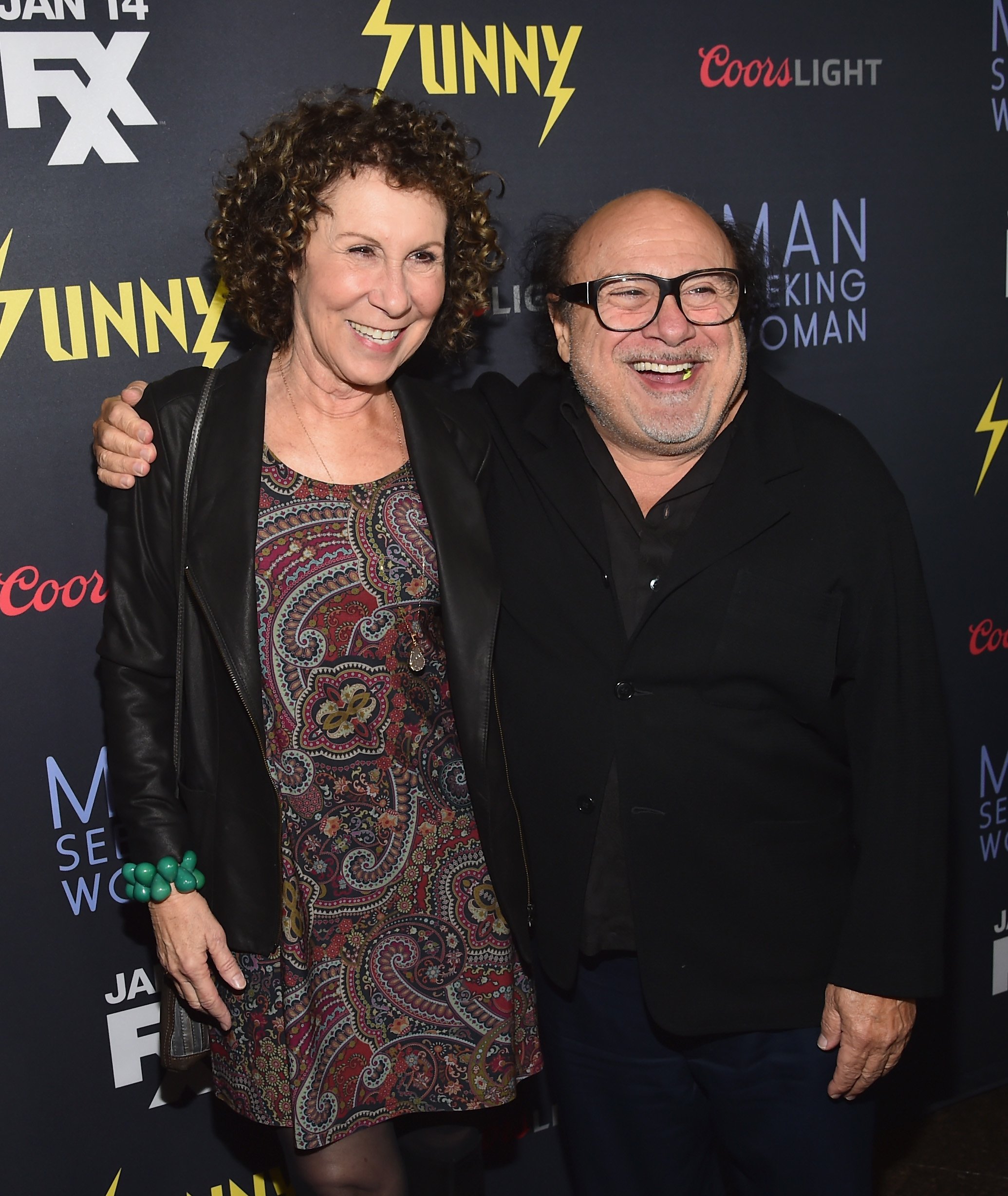 Image Source: Getty Images/Danny and Rhea at an event by Fox