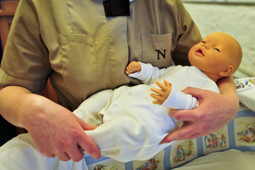 Image Credits: Getty Images / Ben Birchall/PA Images | Students train with virtual babies
