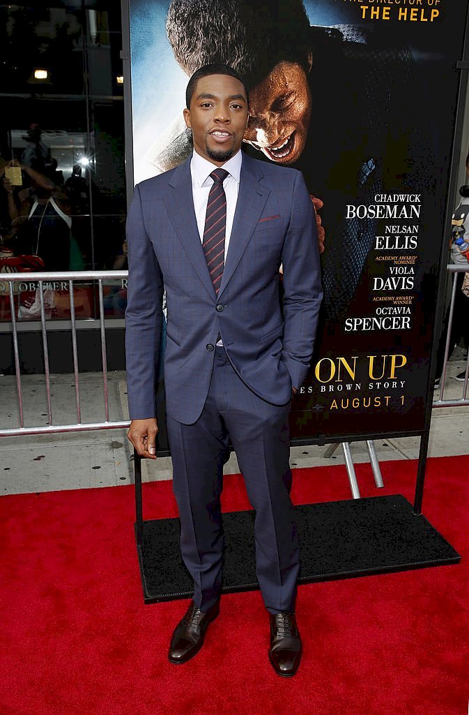 Image Credits: Getty Images / Chadwick Boseman at "Get On Up" New York Premiere Arrivals