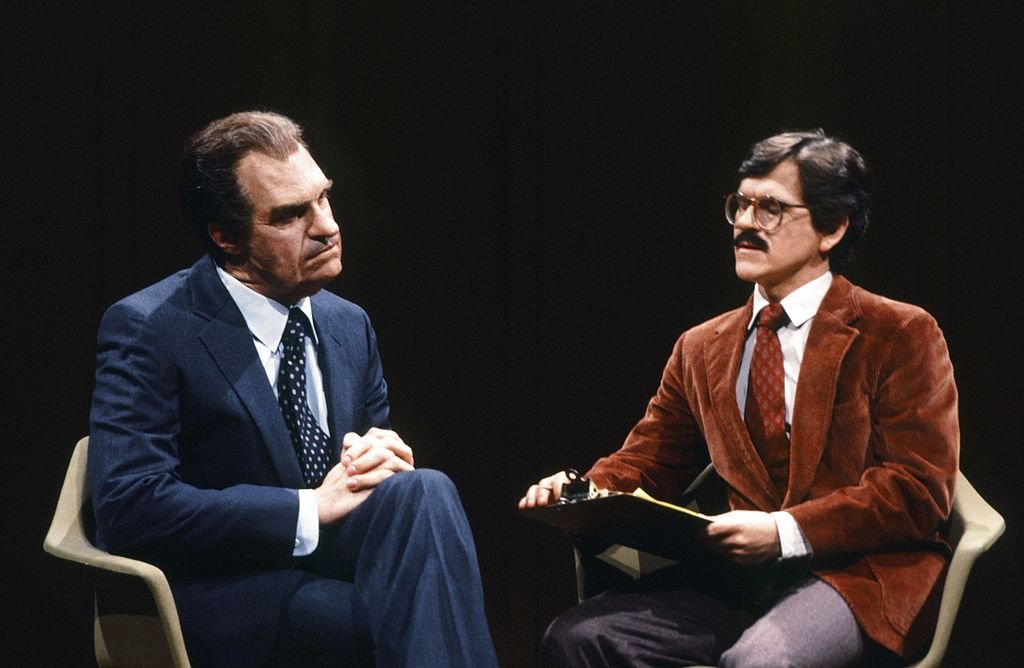 Dan Akroyd as Nixon on Saturday Night Live | Image Source: Getty Images