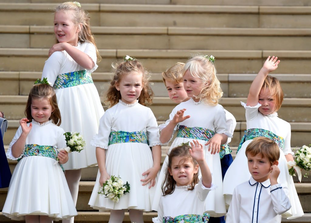 Image Credit: Getty Images / Bridal party wave as they leave after the royal wedding of Princess Eugenie of York to Jack Brooksbank at St. George's Chapel on October 12, 2018 in Windsor, England. Image Credit: Getty Images / Bridal party wave as they leave after the royal wedding of Princess Eugenie of York to Jack Brooksbank at St. George's Chapel on October 12, 2018 in Windsor, England.
